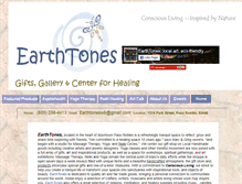 Tablet Screenshot of earthtonesgifts.com